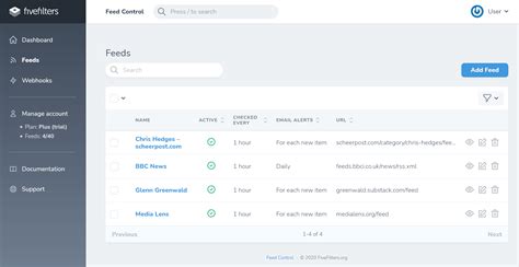 fivefilters feed creator|Feed Control.